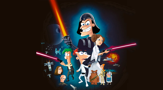 phineas ferb star wars